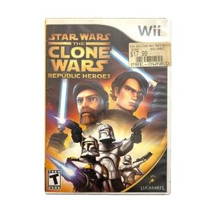 Nintendo Star Wars: The Clone Wars - Republic Heroes Wii Game
